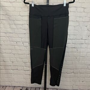 Under Armour Fusion Ankle Crop Black Heat Gear Fit